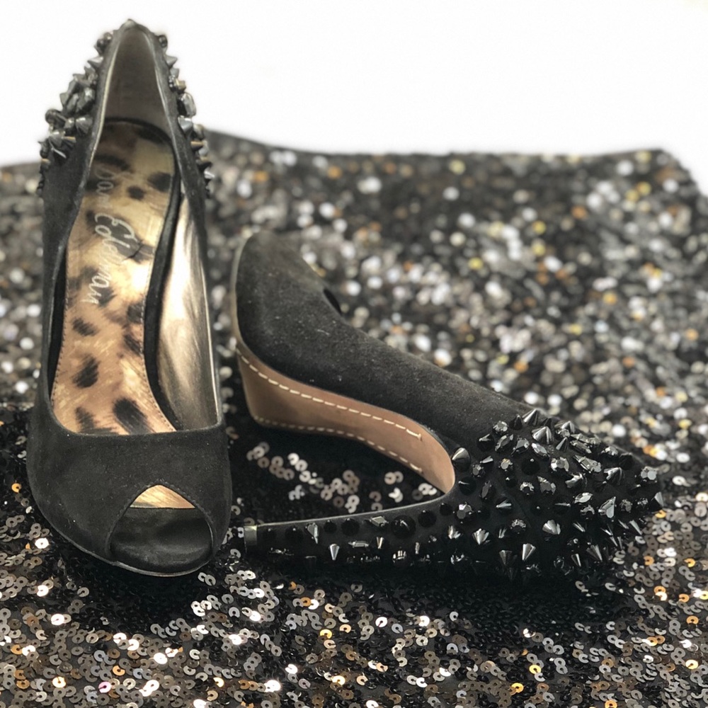 Fab studded heels!